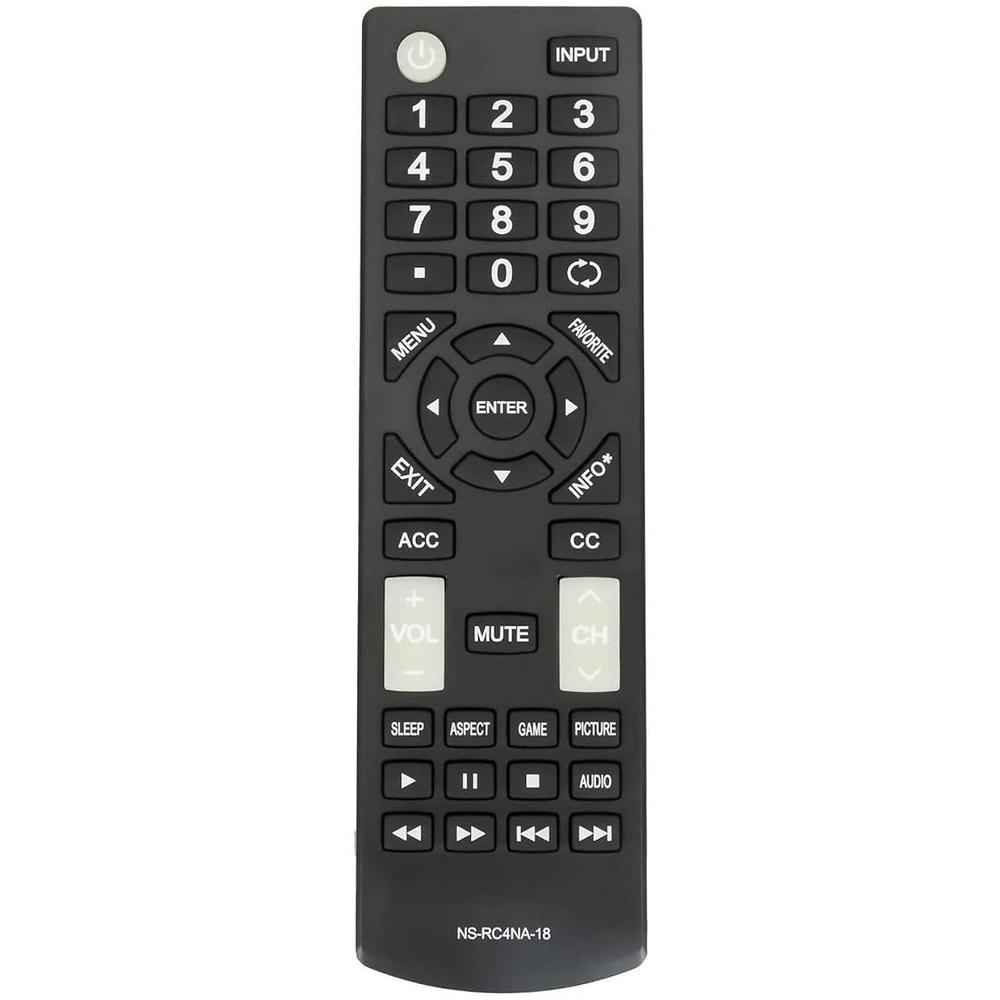 thinkstar New Ns-Rc4Na-18 Remote Control Fit For Insignia Lcd/Led Tv Ns-22D420Na18 Ns-32D220Na18 Ns-32D311Mx17 Ns-32D311Na17 Ns-40D420M…