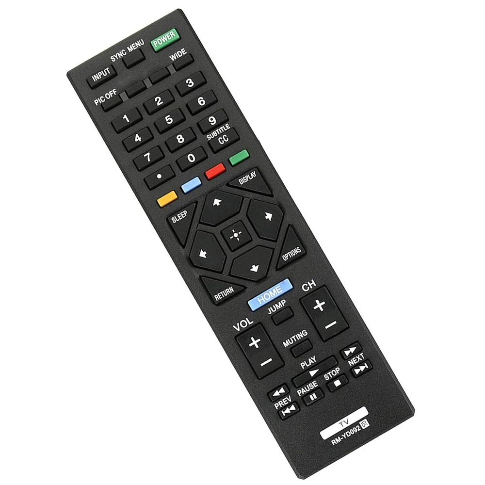 thinkstar Rm-Yd092 Remote Control Universal Compatible With All Sony Lcd Led Hdtv And Bravia Tv'S - New Model