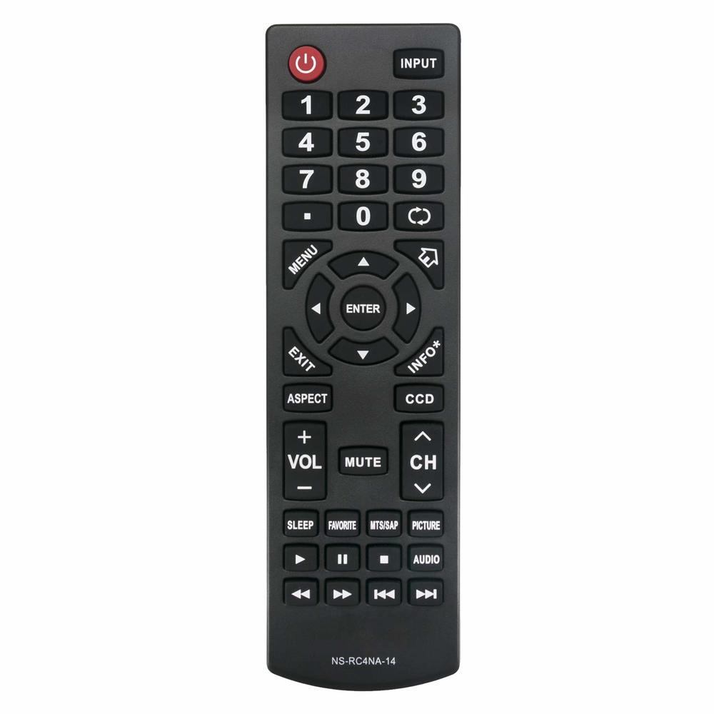 Beyution New NS-RC4NA-14 RC4NA14 Remote for Insignia TV NS-28ED200NA14 NS-50D400NA14 NS-19ED200NA14 55E4400A14 NS-58E4400A14 …