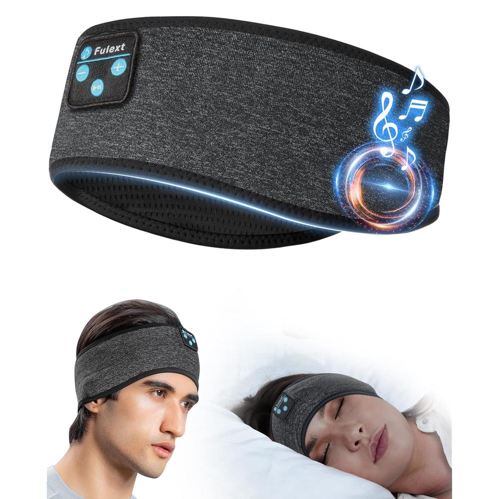 thinkstar Sleep Headphones Bluetooth Sleeping Headband Headband Headphones - Headphones For Sleep - Sleeping Headphones For Side Sleepe…