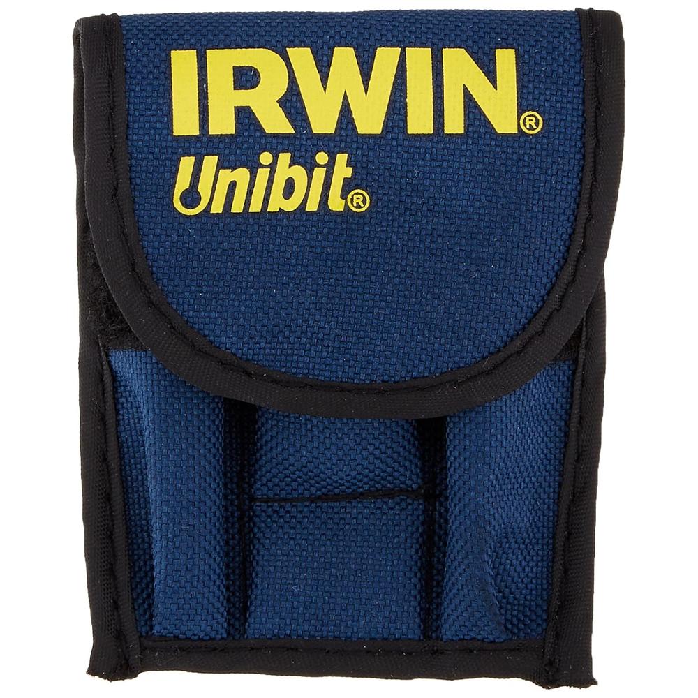 IRWIN Unibit 502T Step Drill Bit Set with Nylon Pouch, Titanium Nitride Coated, 3pc (15502)