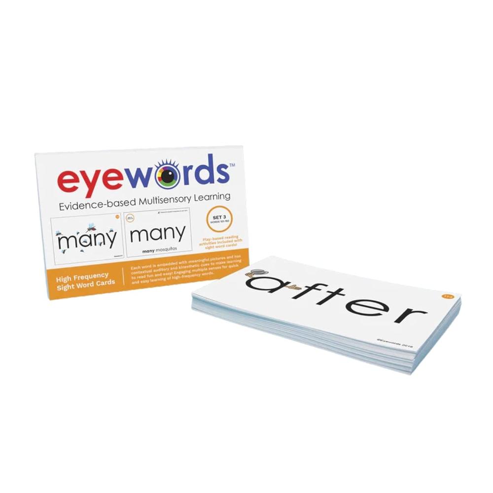thinkstar Multisensory Sight Word Cards, Set #3, Words 101-150