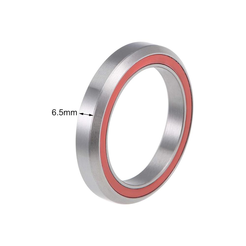 uxcell MH-P03K Bicycle Headset Bearing 30.15x41x6.5mm Sealed Chrome Steel Bearings 2pcs