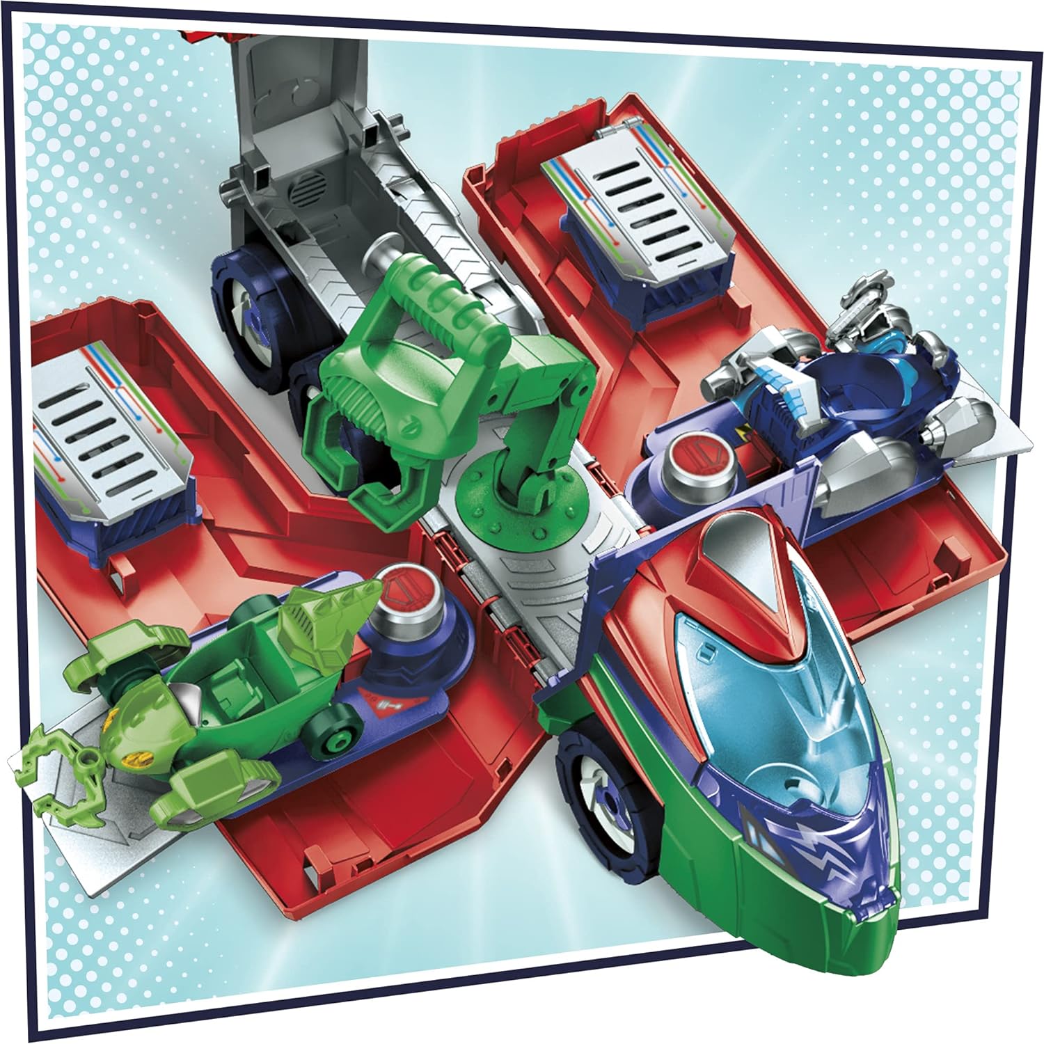 Hasbro PJ Masks PJ Launching Seeker Preschool Toy, Transforming Vehicle Playset with 2 Cars, 2 Action Figures, and More, for Kids …