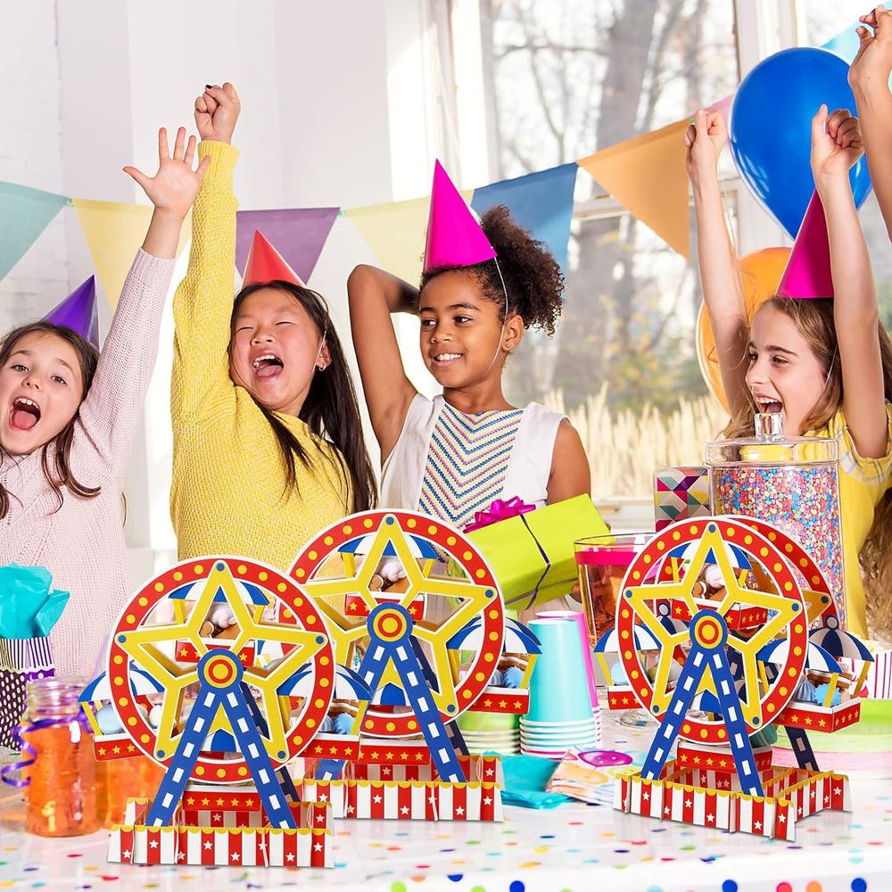 thinkstar Carnival Ferris Wheel Centerpiece Carnival Theme Party Decorations Carnival Cake Holder Circus Carnival Favor Supplies For …