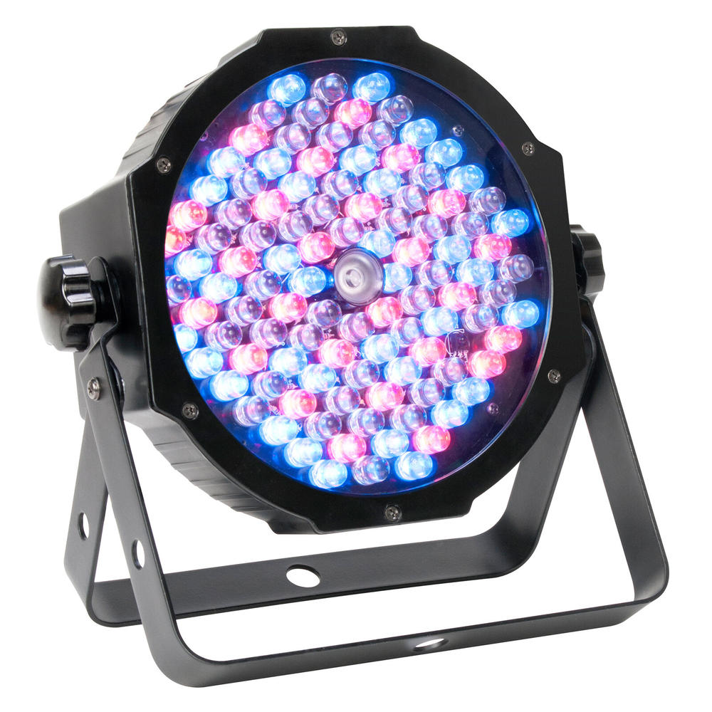 American Eliminator Mega Par Profile EP 2-IN-1 RGB+UV LED DMX Par Can Wash Light ADJ