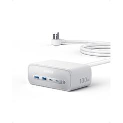 Anker Play Anker 7-in-1 Power Strip with 3 Outlet/2 USB-A/2 USB-C 100W Charging Station 5ft