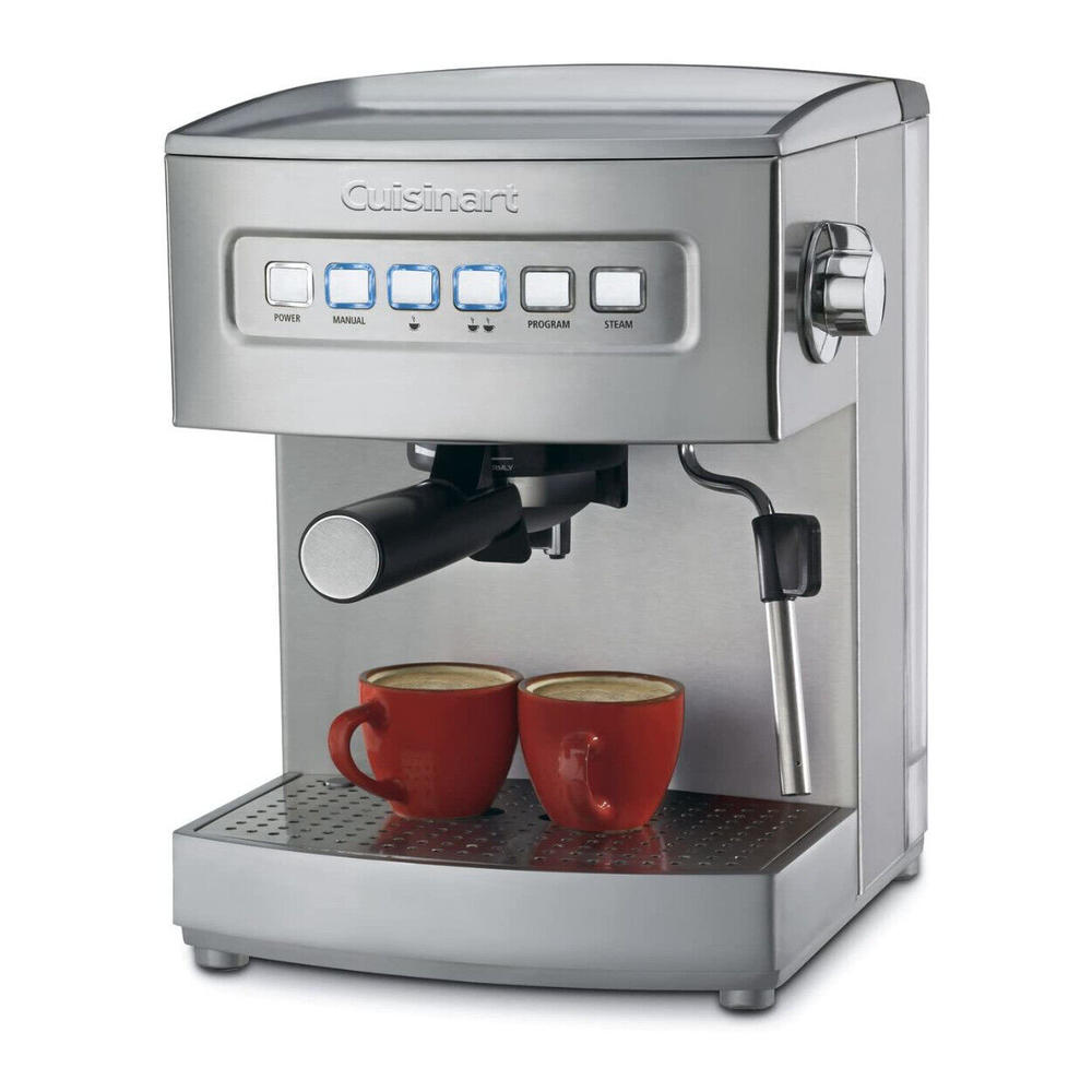 Cuisinart EM-200NP1 Programmable 15 Bar Espresso Maker with Espresso Accessories