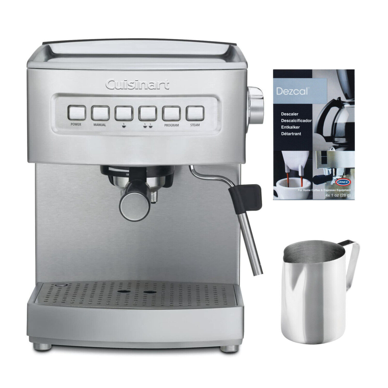 Cuisinart EM-200NP1 Programmable 15 Bar Espresso Maker with Espresso Accessories