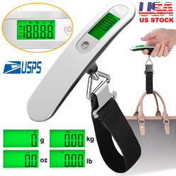 imountek Portable  110lb / 50Kg Luggage Scale Digital LCD Travel Weight Scale Hand-grip