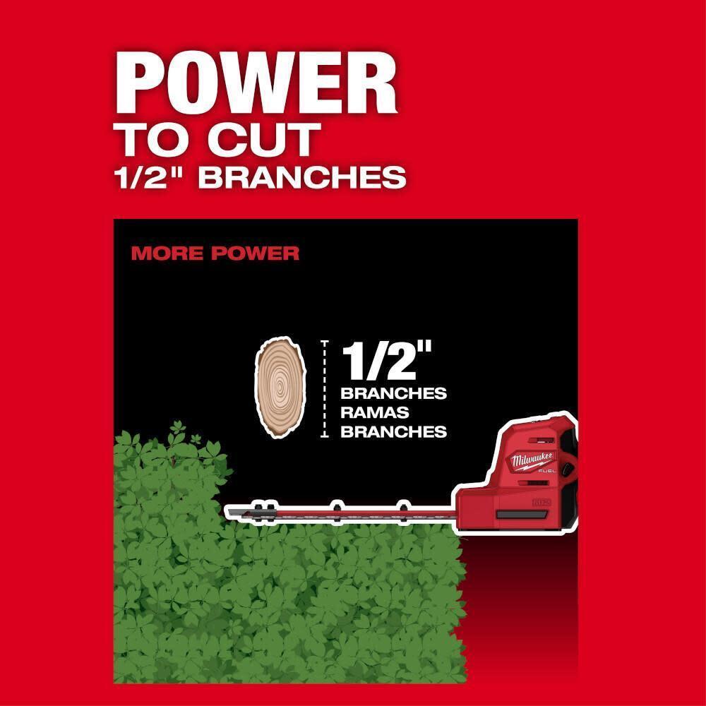 Milwaukee M12 Fuel 8Inch Hedge Trimmer