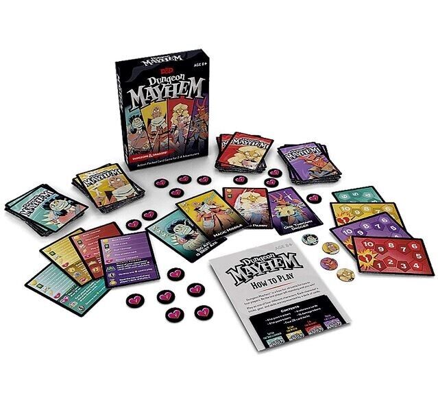 Wizards of the Coast Dungeons And Dragons Unleash The Mayhem! The Card Game NEW IN STOCK