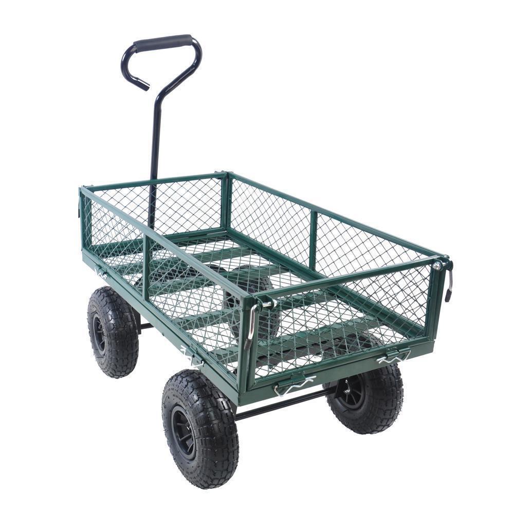 thinkstar High Quality Wagon Cart Garden Cart Trucks Easier To Transport Firewood New Styl