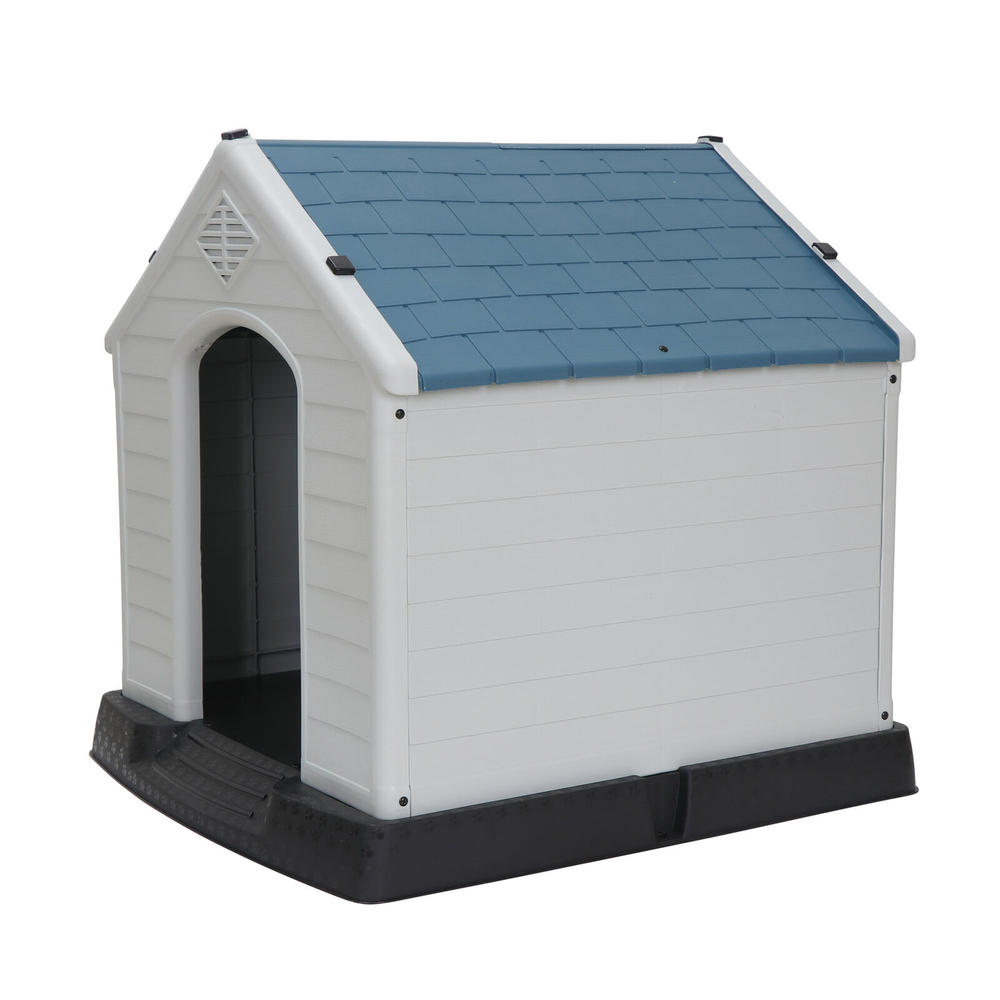 thinkstar Dog House Comfortable Cool Shelter Plastic Design Kennel For Puppy Sleep Well