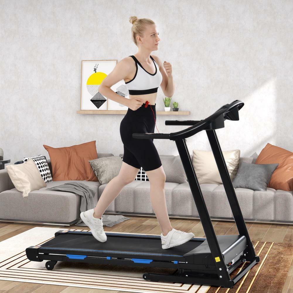 thinkstar 3.25Hp Electric Treadmill Folding Walking Running Machine Touchscreen Fitness-Us