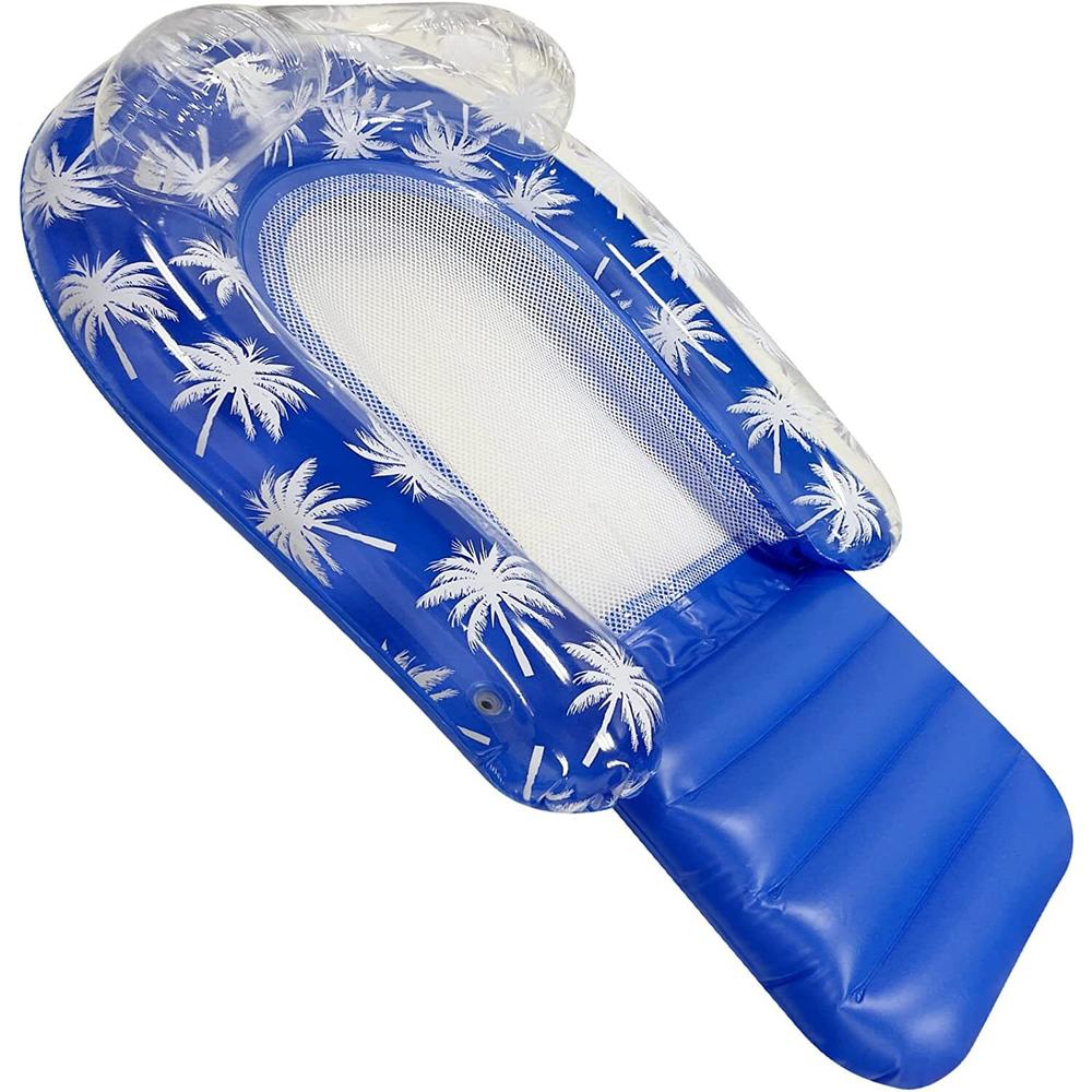 Whitewater Raft Rope Chair thinkstar Inflatable Foldable Floating Bed Float Chair Beach Swimming ...