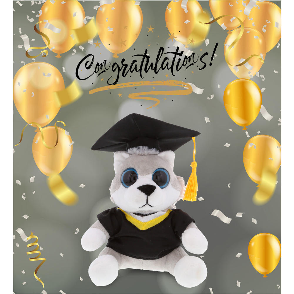 thinkstar Graduation Dress Up Set For Teddy Bear Plush Toy Graduation - Small