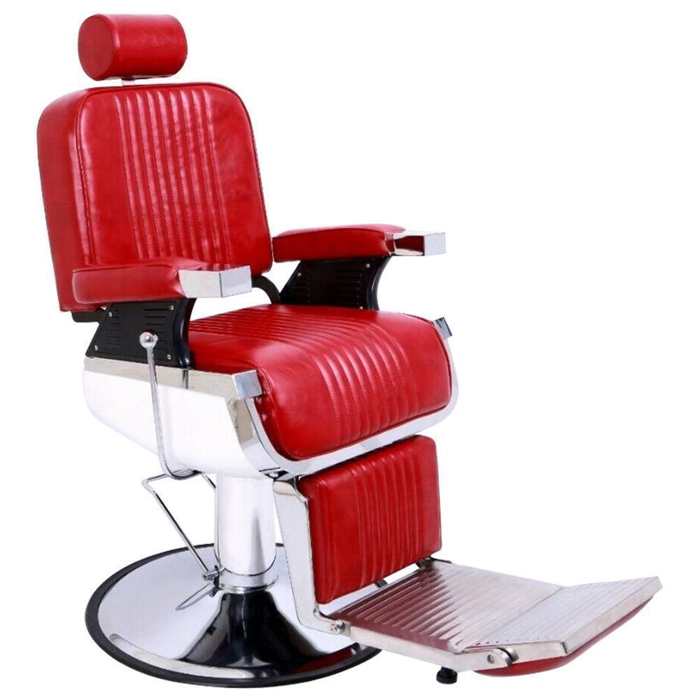 thinkstar Heavy Duty Hydraulic Reclining Barber Chair, 360 Swivel Vintage Barber Chair