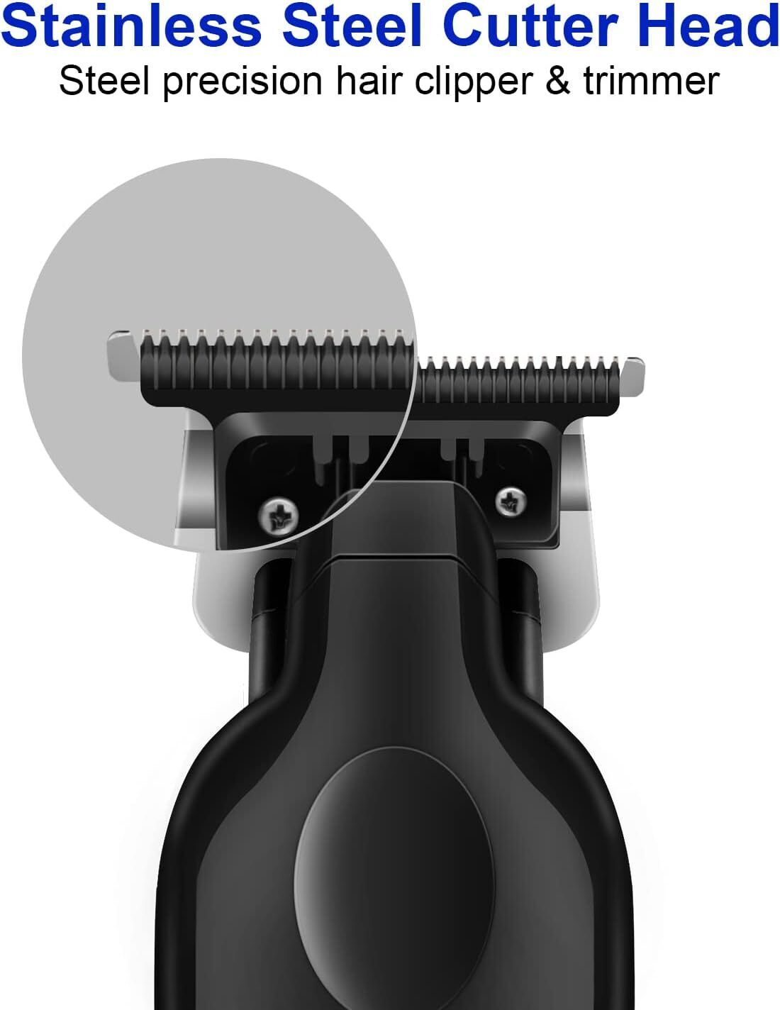 thinkstar Cordless Hair Trimmer 0Mm Men'S Clipper Professional Electric Cutting Machine