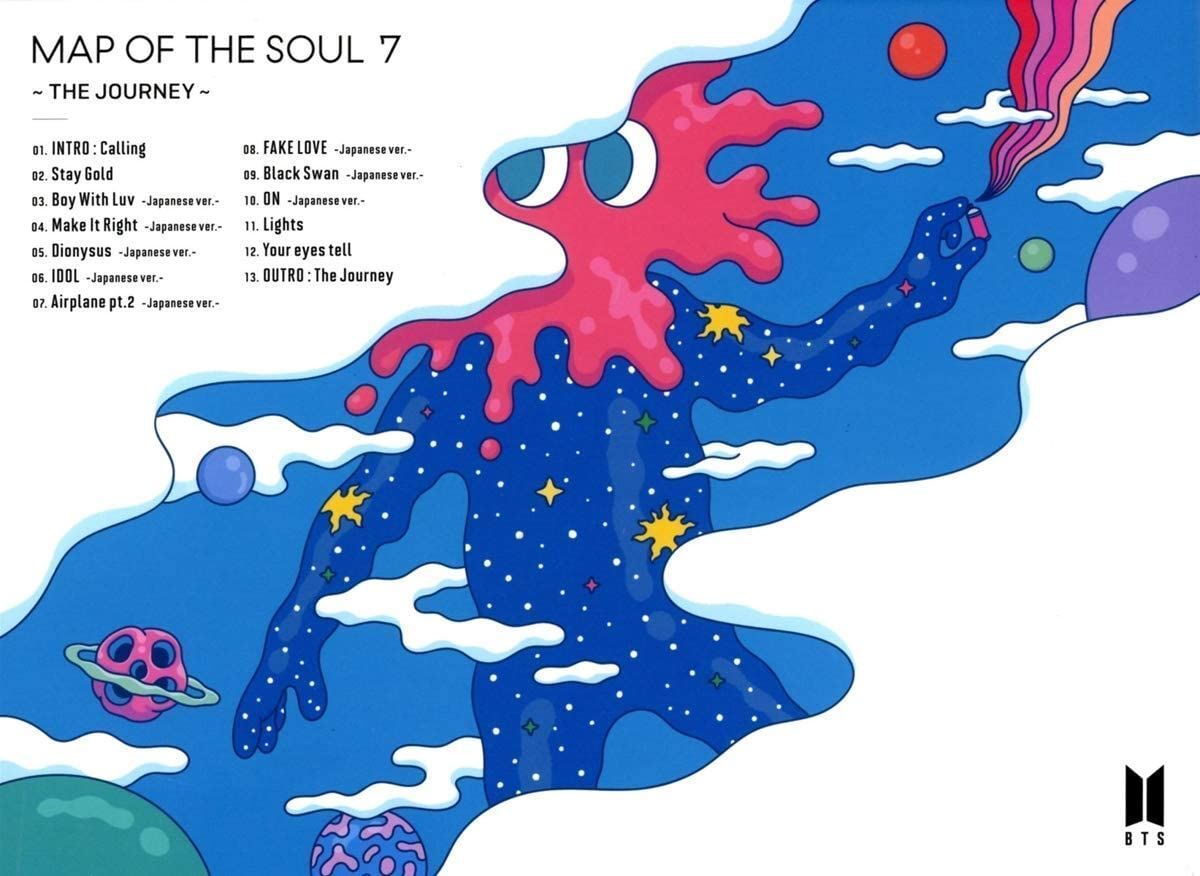 thinkstar Bts - Map Of The Soul: 7 - The Journey - Limited Edition Version D [Cd + Book]