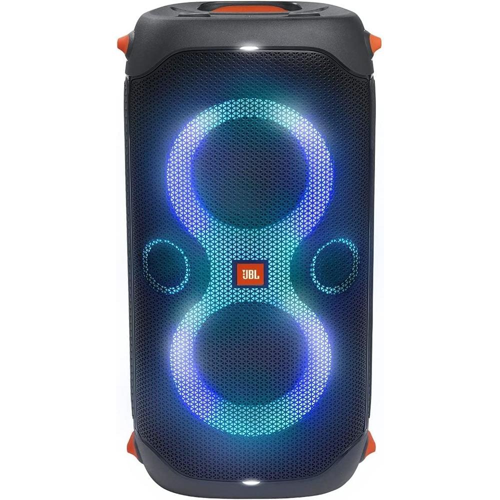 JBL PartyBox 110 - Portable Party Speaker with Built-in Lights, Powerful Sound and deep bass, Black