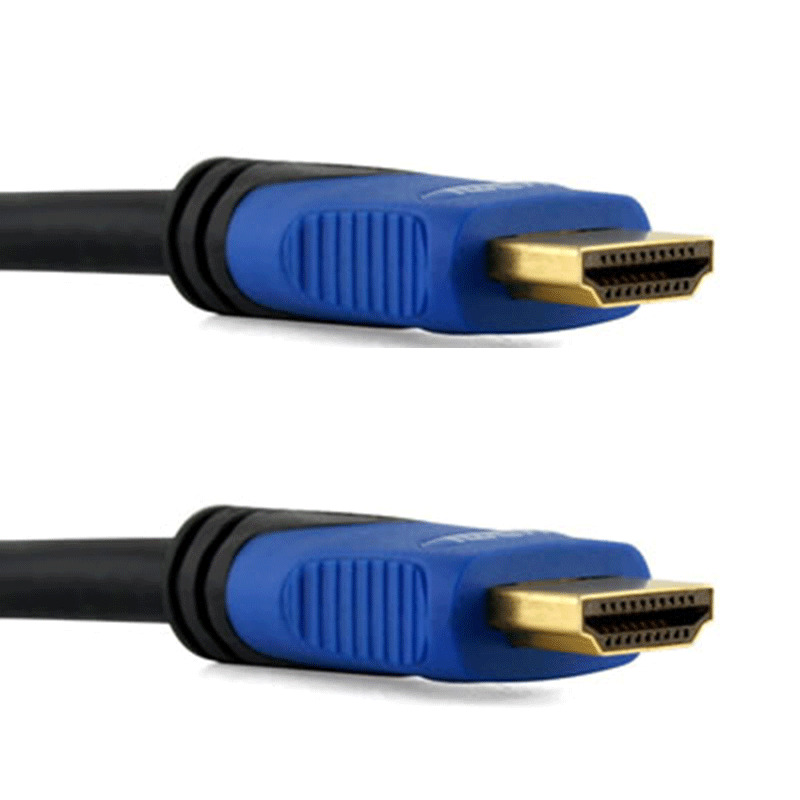 thinkstar New Premium Hdmi Cable 6Ft For Bluray 3D Dvd Ps4 Hdtv Xbox Lcd Hd Tv 1080P Blue