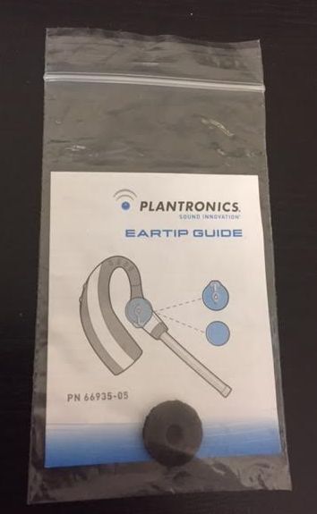 Plantronics 66935-05 REPLACEMENT Eartip for th CS70 and CS70N (IL/RT5-1094-66...