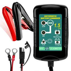 thinkstar Car Battery Charger 12V 6V Volt Motorcycle Battery Repair Type Agm Charger