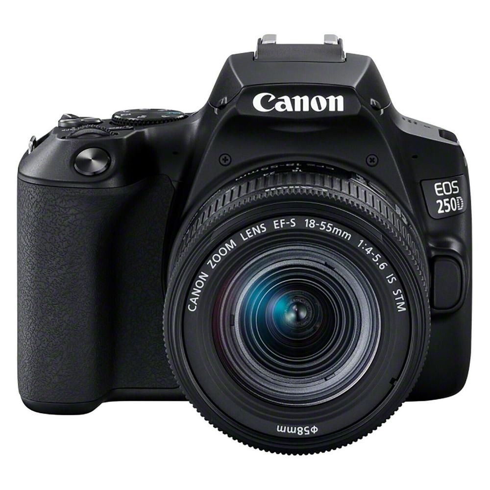 Canon EOS 250D / Rebel SL3 DSLR Camera with 18-55mm Lens (Black)