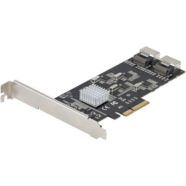 StarTech 8 Port SATA PCIe Card PCI Express 6Gbps Adapter Card 8P6GPCIESATACARD