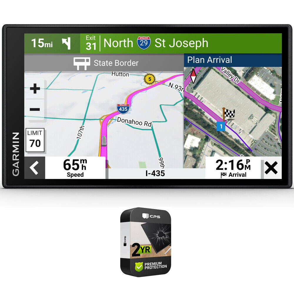 Garmin dezl OTR710 7" GPS Truck Navigator with 2 Year Extended 