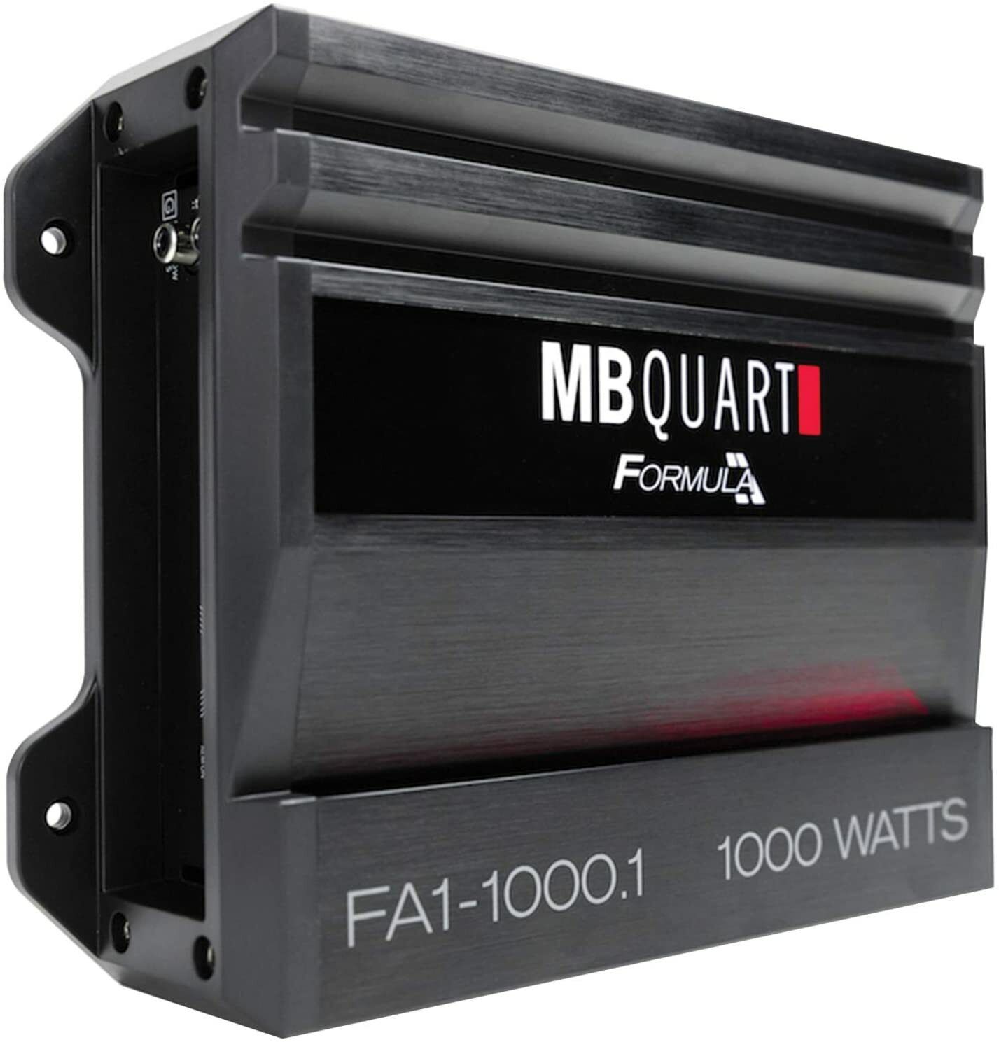 MB Quart FA1-1000.1 Formula Series 1000W 1 Ohm Mono Car Amplifier + 4 Ga Kit 