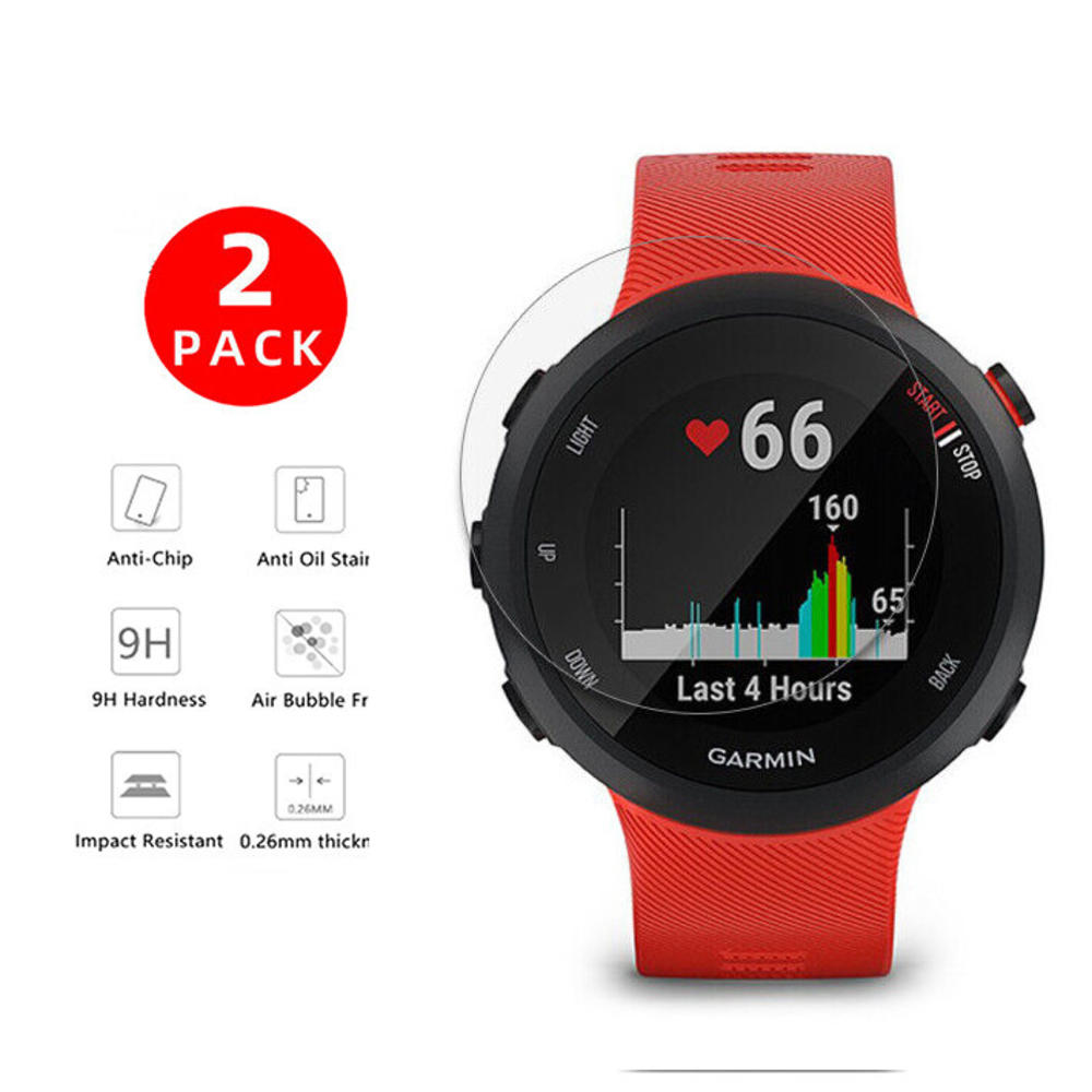 thinkstar 2X Tempered Glass Screen Protector Film For Garmin Forerunner ...