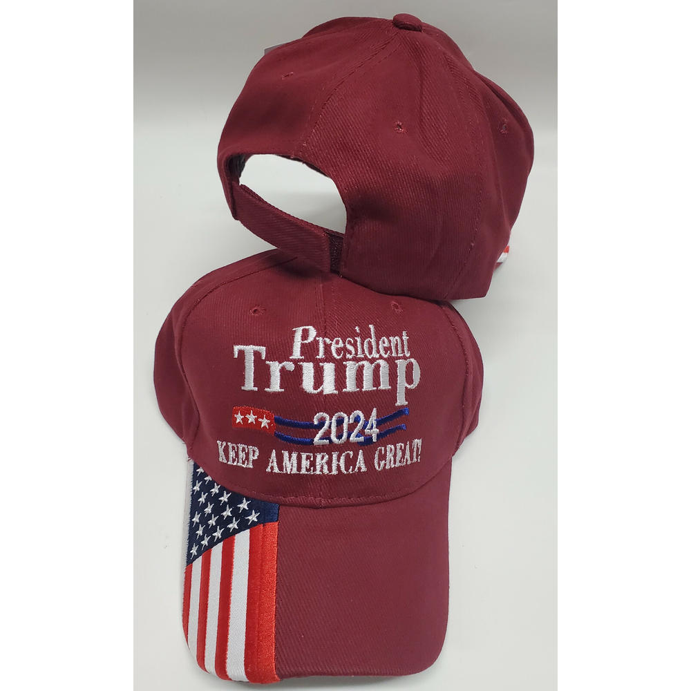Trump 2024 President Donald Trump Keep America Great Maga Kag Quality Cap Hat | IT - Foto 9