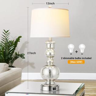 Crystal Table Lamps Set Of Crystal Table Lamp Set Of 2, Modern