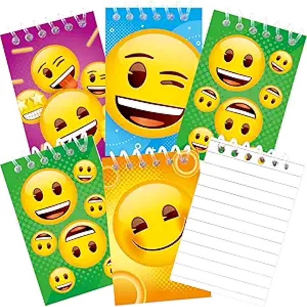 24PC Tie Dye Mini Notepads - Spiral Pocket Notebooks Party Favors