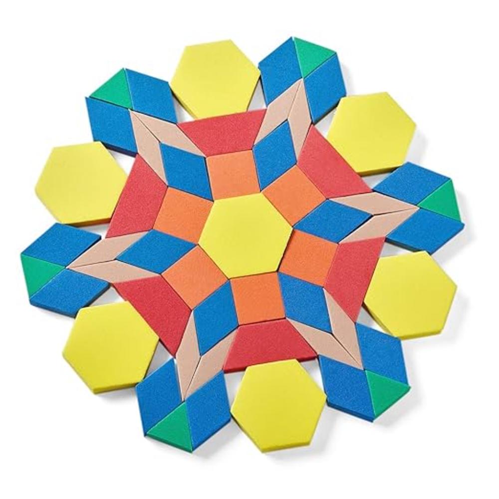 hand2mind s for Kids, Pattern Play, Toddler Pattern Blocks, Shapes for ...
