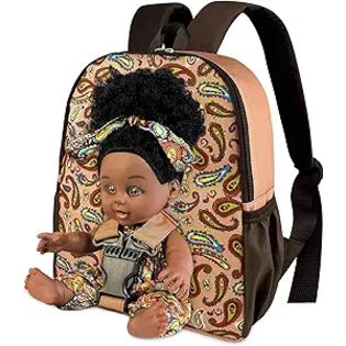 thinkstar er, 10In American African Girl Doll For Toddlers And Kids