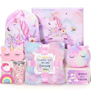 thinkstar Christmas Unicorn Gifts For Girls Age 6-8, Unicorn Toys For