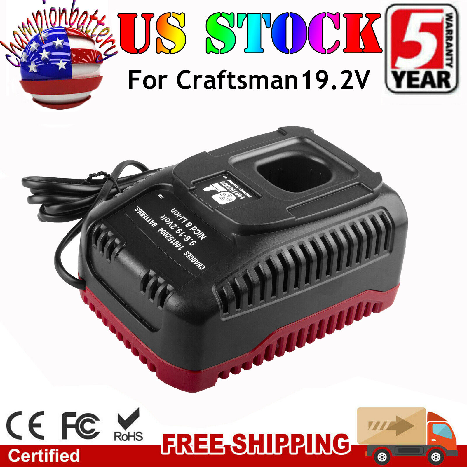 thinkstar C3 Battery Charger For Craftsman C3 140152004 315