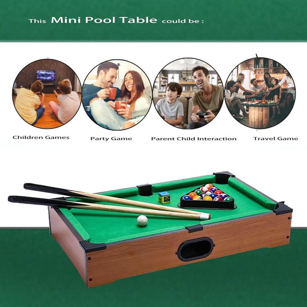 Mini Cat Pool Table thinkstar Mini Pool Table For Kids Mini Billiards Table-Top Game Pool ...