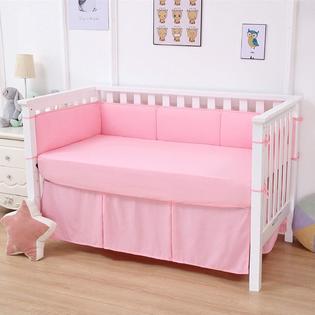 Pink Amazon Breathable Crib Bumper Thinkstar Pack Microfiber