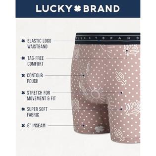 3PK Mens Performance Boxer Briefs Breathable Comfort Waistband 3PK Mens Performance Boxer Briefs Breathable Comfort Waistband