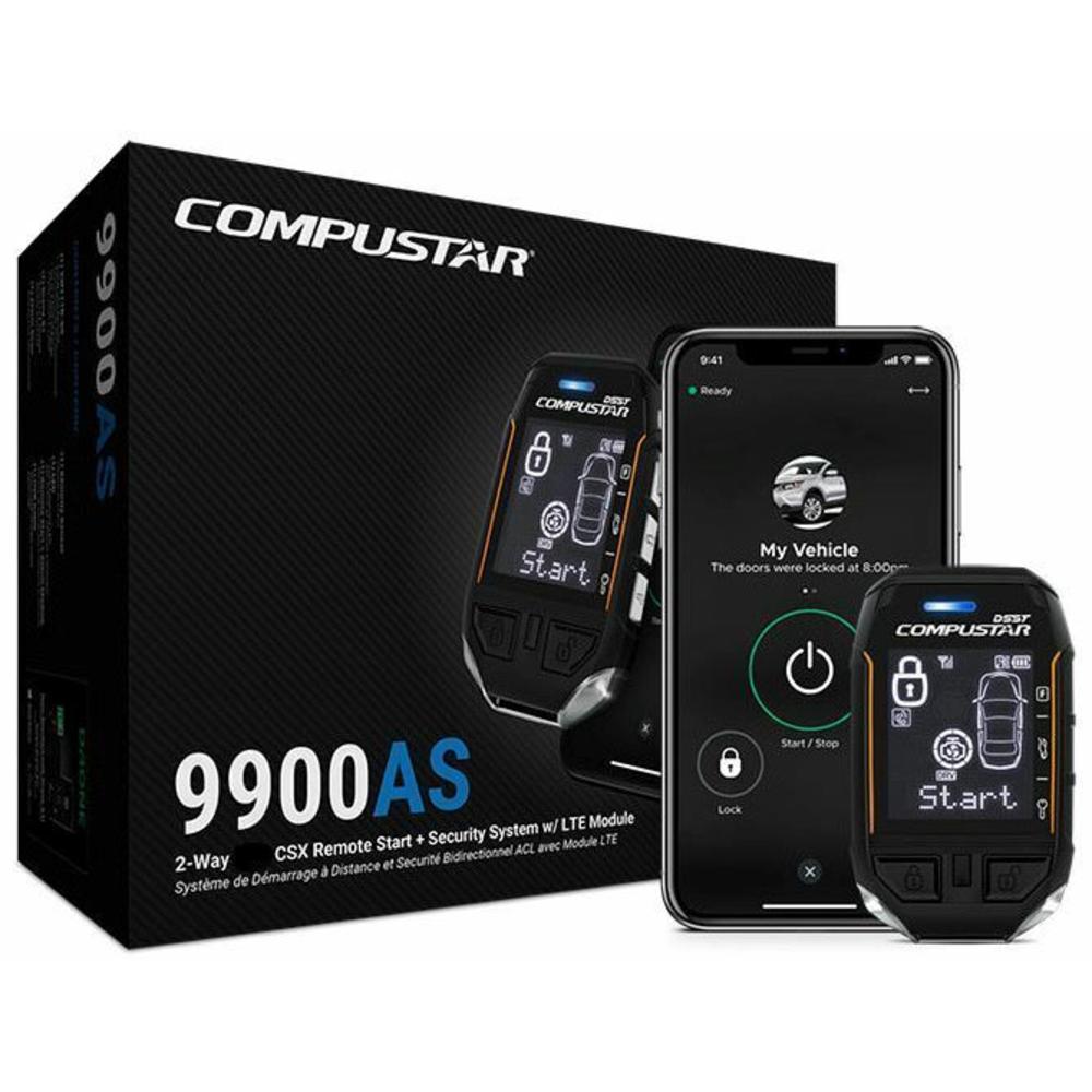 Compastar CompuStar CSX9900AS Compustar 2-Way CSX Remote Start + Security W ...