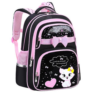 children leather school backpack Cute Girls Backpack,Kids for Girls Boys,Elementary Middle School Bags Lightweight Bookbag for Teens pocket design helps children easily manage their daily essentials School Backpacks The Real