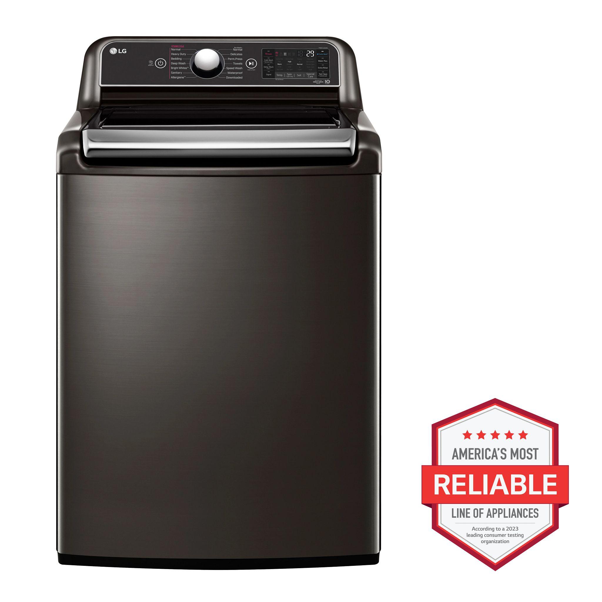 LG Appliances 5.5 cu.ft. Smart wi-fi Enabled Top Load Washer with TurboWash3D™ Technology