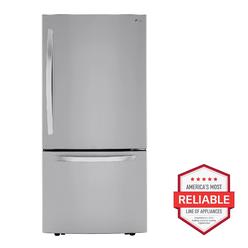 LG Appliances LG LRDCS2603S 26 cu. ft. Bottom Freezer Refrigerator