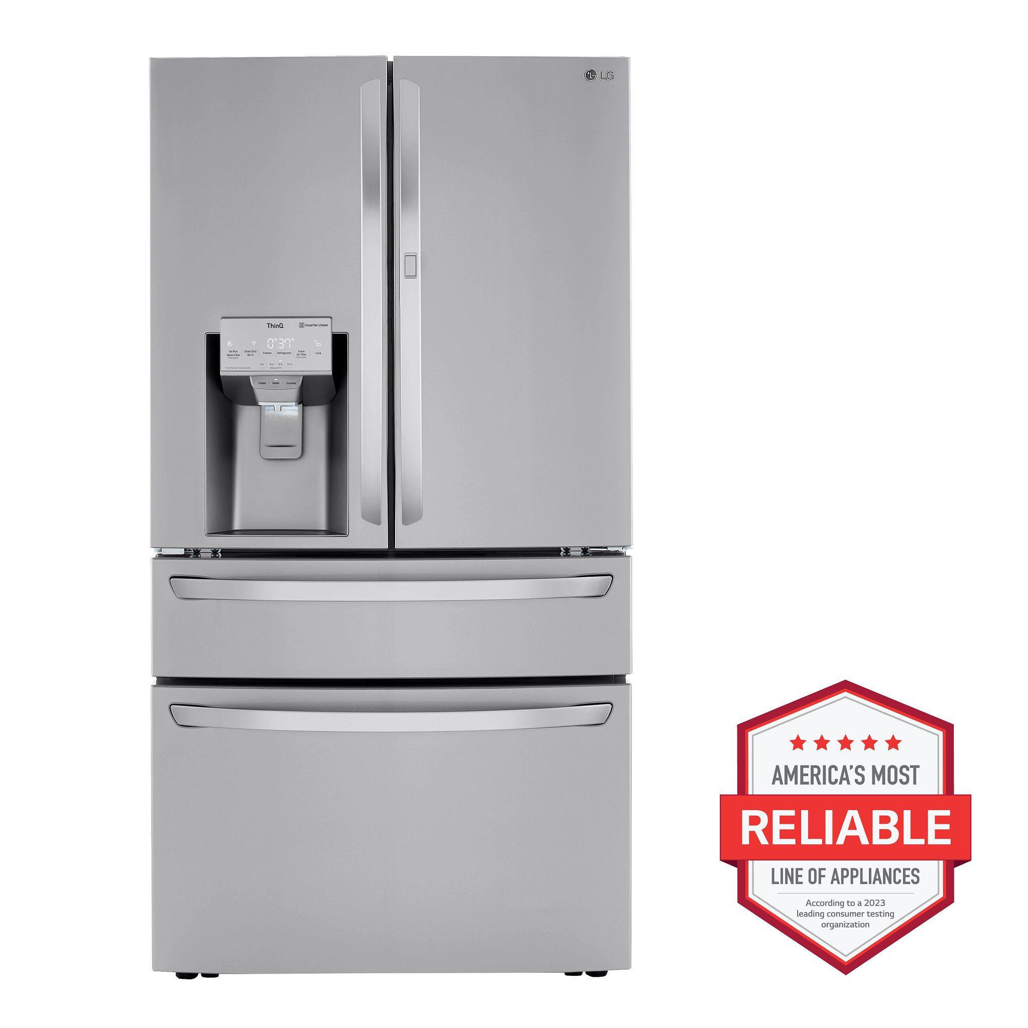 LG Appliances 23 cu. ft. Smart Counter-Depth Refrigerator with Craft Ice™