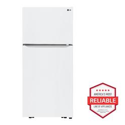 LG Appliances LG LTCS20020W 20 cu. ft. Top Freezer Refrigerator