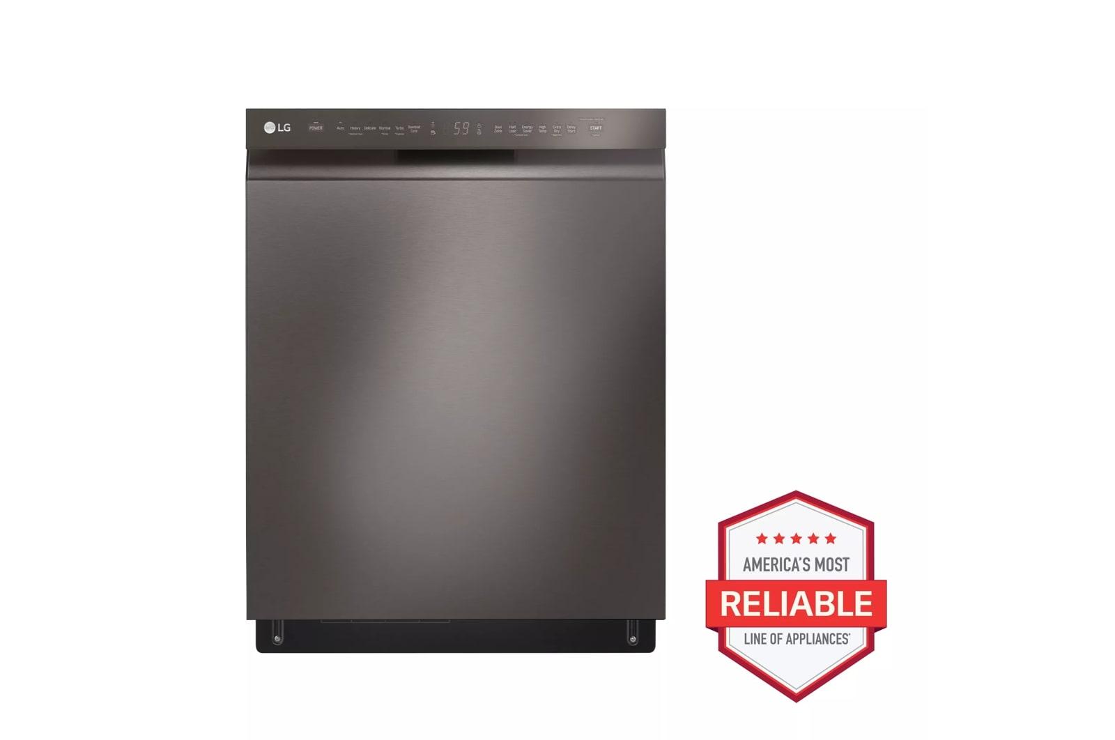 LG Appliances Front Control Dishwasher with QuadWash™ and 3rd Rack